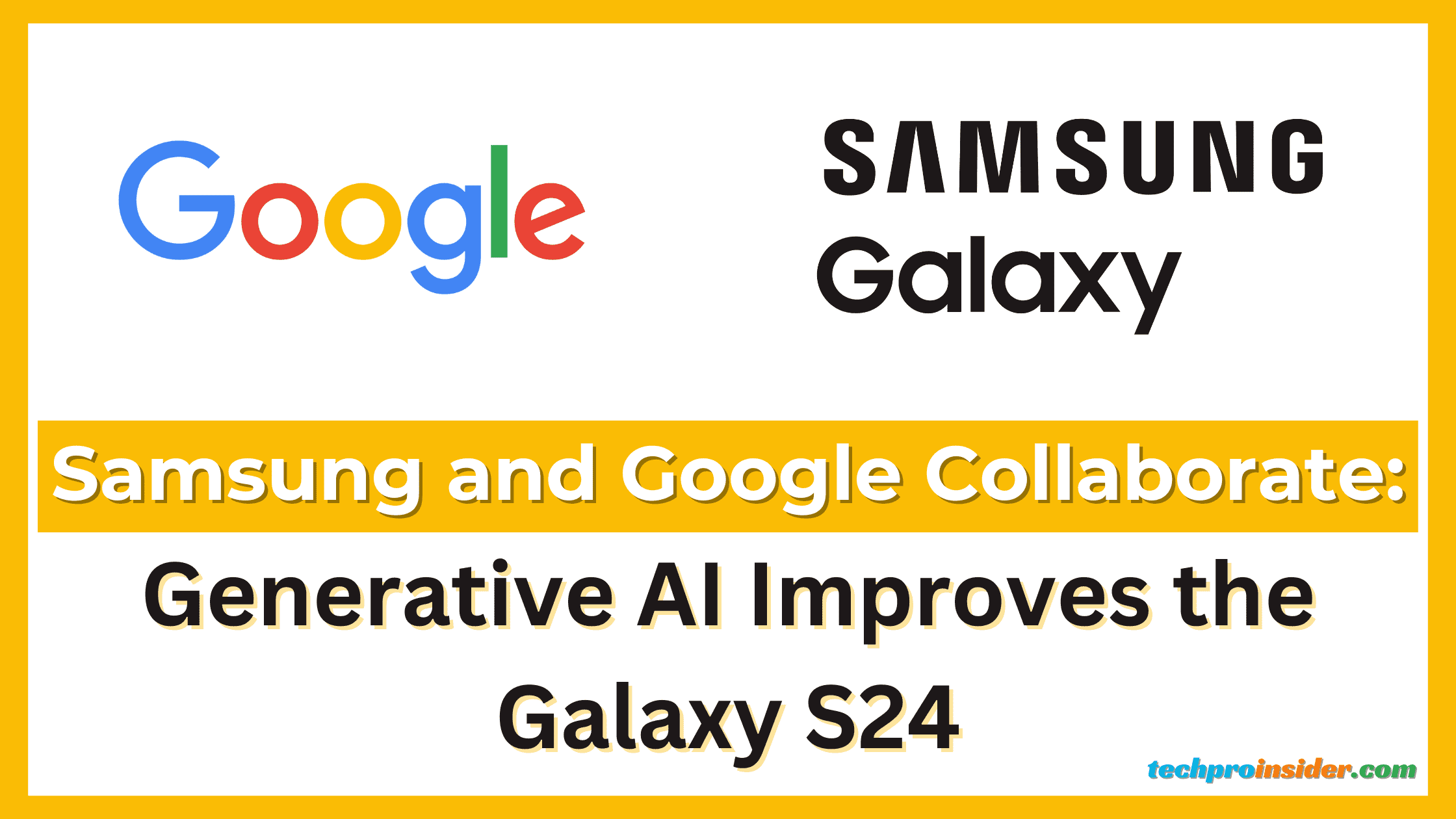 Samsung, Google, Galaxy S24, Generative AI, Partnership, Gemini Nano, Gemini Pro, Imagen 2, Mobile innovation, On-device AI, Context-aware interactions, Productivity, Creativity, Text-to-Image Alchemy, Personalized content, Cloud-based AI, Smarter notes, Voice recorder, Keyboard enhancements, Predictive typing, Personalized emoji, AI assistant, Anticipatory features, Settings adjustments, Creative style learning, Personalized mobile experience, Intelligent companions, Future technology, Evolution of smartphones, AI-powered devices, Game-changer, Cutting-edge technology, Futuristic, Contextual suggestions, Automatic completions, AI-powered flair, Photorealistic edits, Artistic expression, Mobile intelligence, Redefining technology, Instant interactions, Organized insights, Future of mobile, AI prowess, Tailor-made content, Seamless integration, Innovative features, Advancements in communication, Exciting possibilities, Intelligent future.